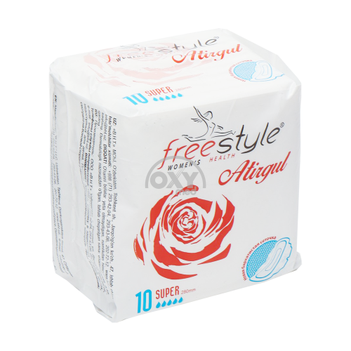 product-Прокладки гигиенические "Free Style" Atirgul super №10