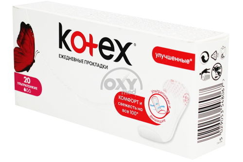product-Прокладки ежедневные Kotex Ультратонкие №20