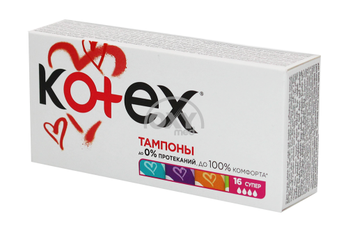 product-Тампоны "Kotex" Супер №16