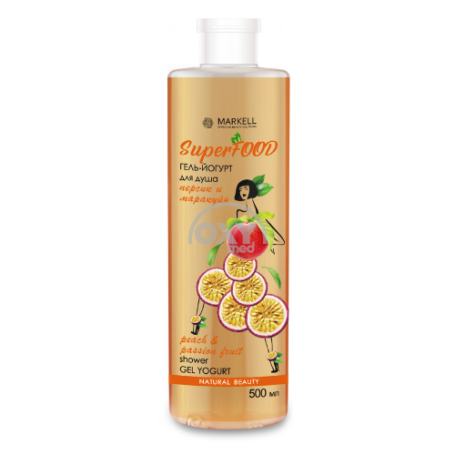 product-Dush uchun gel-yogurt MARKELL shaftoli va mar. 500 ml