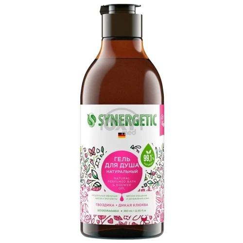 product-Гель для душа Synergetic Гвоздика-дикая клюква 380 мл