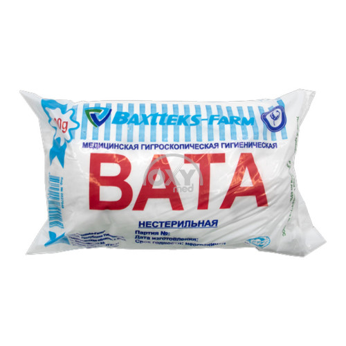 product-Вата медицинская гигиеническая нестерильная 100 г