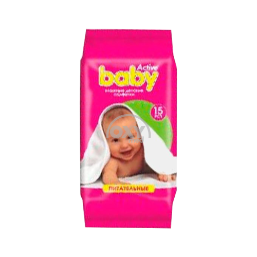 product-Active Baby oziqlantiruvchi nam salfetkalar № 15