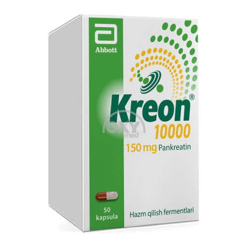 product-Creon-10 000 dona 150 mg № 50 ichak kapsulalari