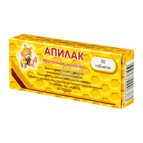 product-Apilak 10 mg No 30 tabletkalari