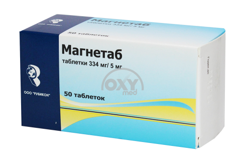 product-Магнетаб 334 мг/5 мг №50 таблетки