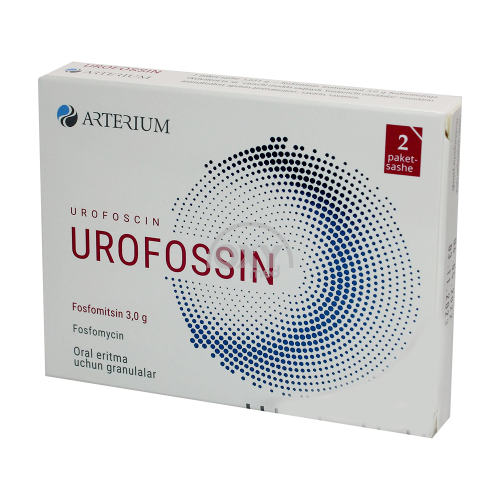 product-Urofoscin 3g № 2 og'izdan foydalanish uchun granulalar