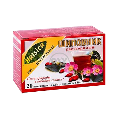 product-Rosehip 2,5 g № 20 Halsica paketlarida eriydi