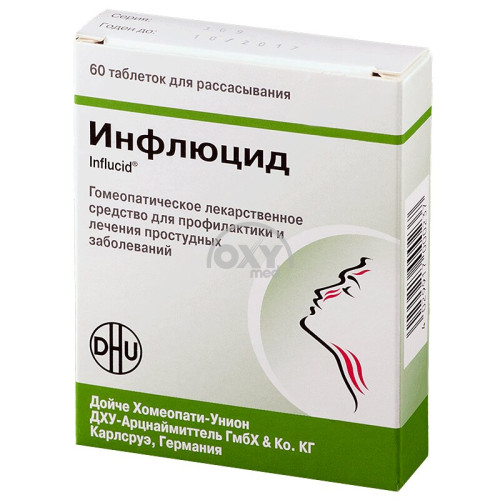 product-Инфлюцид таблетки гомеопатические №60