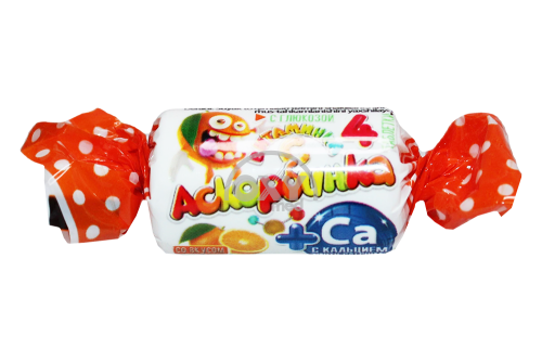 product-Аскорбиновая кислота с глюкозой Vitaminka-C +Ca 2,8 г №4 Апельсин