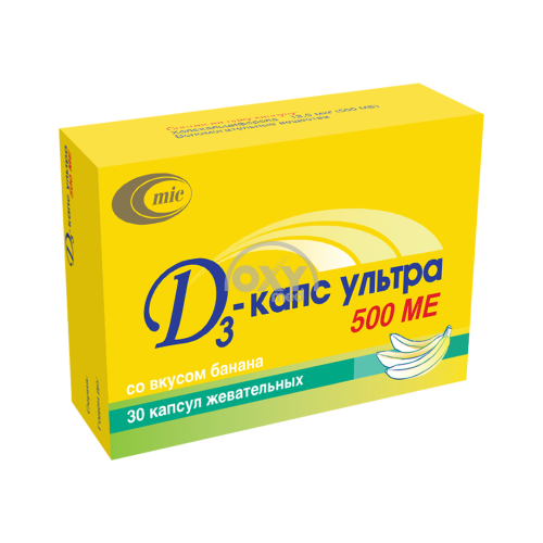 product-D3-CAPS ultra 500ME No. 30 banan kapsulalari.