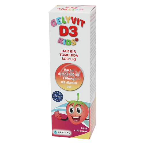 product-GELYVIT D3 KIDS 28ml og'iz uchun sprey