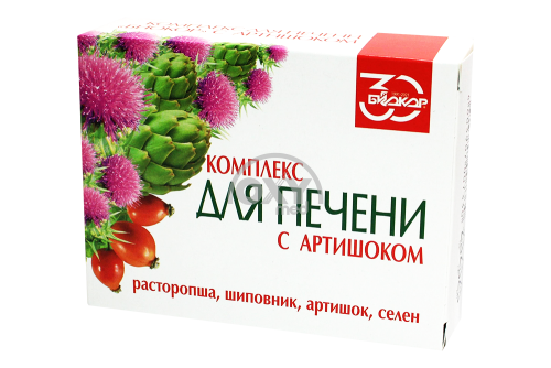 product-Комплекс для печени с Артишоком Биокор 0,5 г №60 таблетки