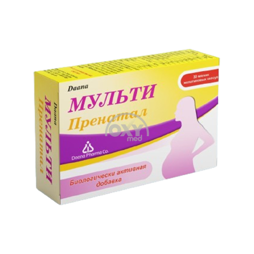 product-Multi Prenatal № 30 kapsula jeli.