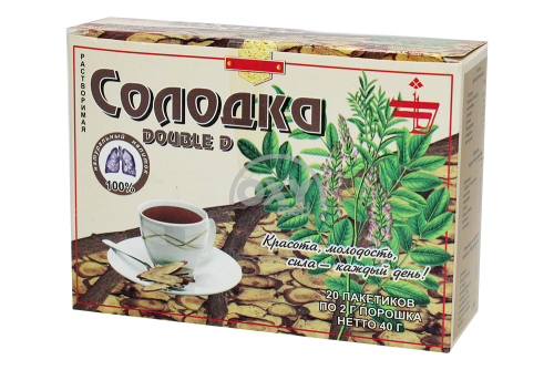 product-Солодка растворимая в пакетиках по 2 г №20