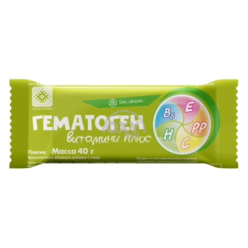 product-Гематоген витамины плюс 40 г