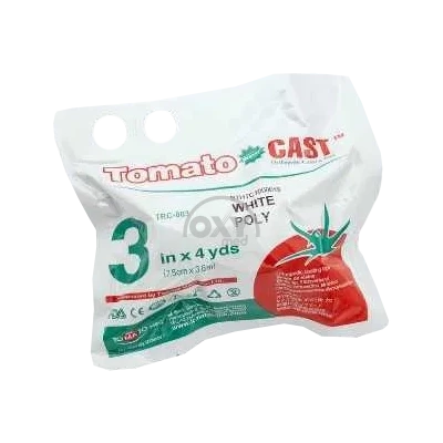 product-Бинт иммобилизирующий ортопедический Tomato Cast размер 3 (7,5 см х 360 см) White