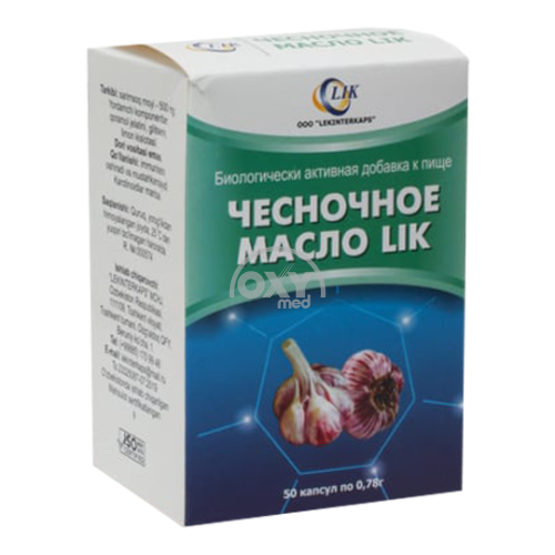 product-Sarimsoq yog'i - LIK 0,78g No 50 qopqoq.