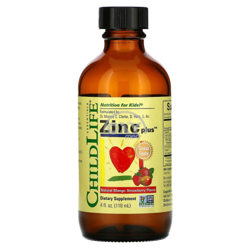 product-ChildLife Zinc plus Natural Mango 118 мл жидкость