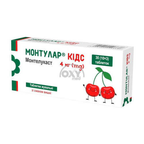 product-Montular Kids 4mg № 30 tab.