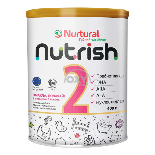 product-456 Quruq sut aralashmasi Nutrish 2 6-12m 400g