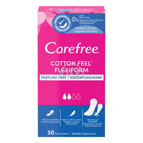 product-Прокладки ежедневные Carefree Cotton feel Flaxi Form №30
