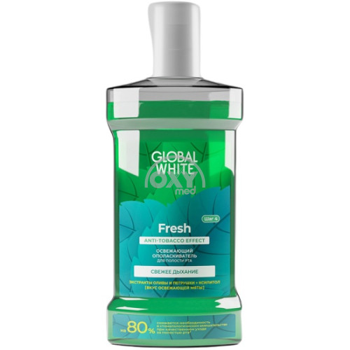 product-Ополаскиватель для полости рта GLOBAL WHITE освежающий 300 мл