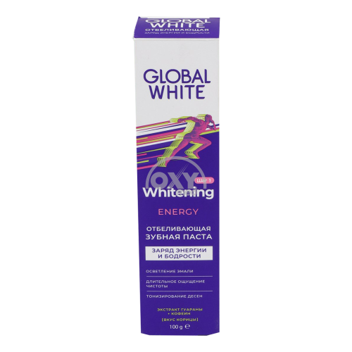 product-Зубная паста GLOBAL WHITE энзимное отбеливание 100 г