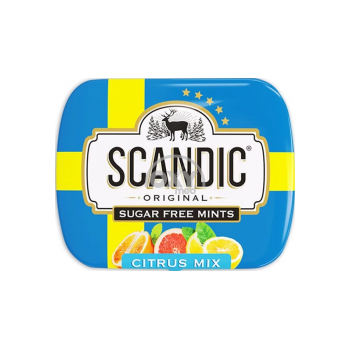 product-025 Candy SCANDIC shakarsiz sitrus aralashmasi 14g