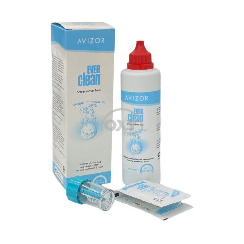 product-Система для очистки Avizor Ever Clean линз, раствор и таблетки