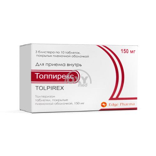 product-Tolpirex 150 mg № 30 tabletka.