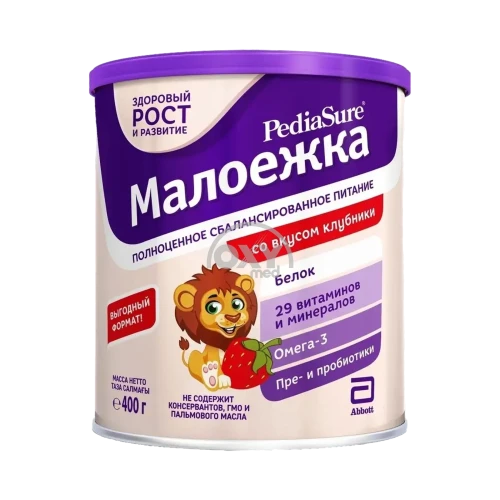 product-Смесь сухая PediaSure малоежка 400гр Клубника