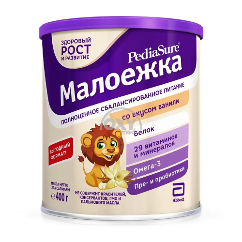 product-Смесь сухая PediaSure малоежка 400гр Ваниль