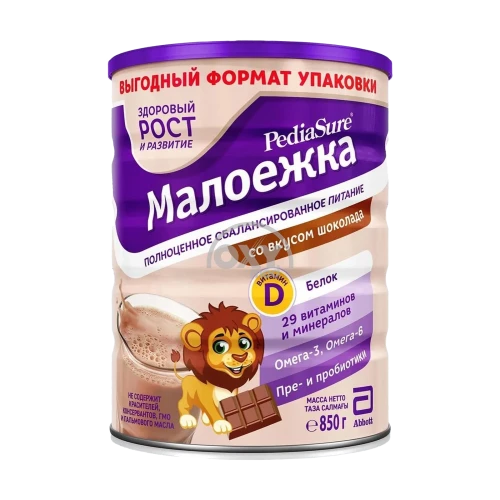 product-Смесь сухая PediaSure малоежка 850гр Шоколад