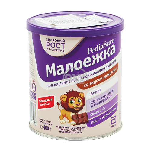 product-Смесь сухая PediaSure малоежка 400гр Шоколад