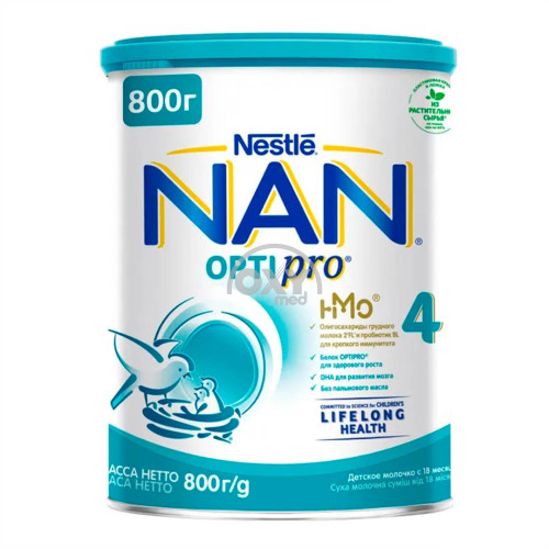 product-Смесь молочная NAN 4 Optipro 800гр