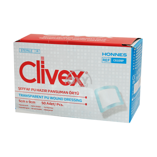 product-Повязка полиуретановая стерильная Clivex 5 см х 9 см