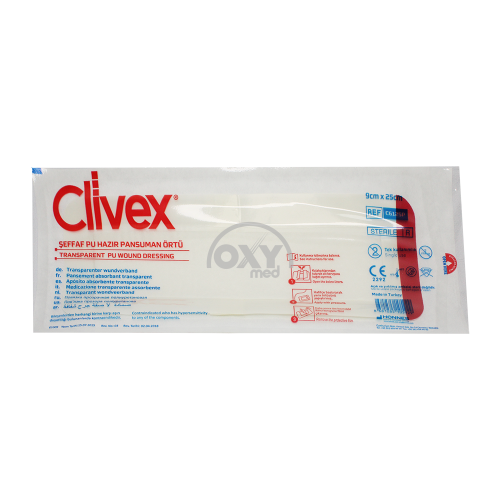 product-Poliuretan bandaj. o'chirildi Clivex 9 sm x 25 sm