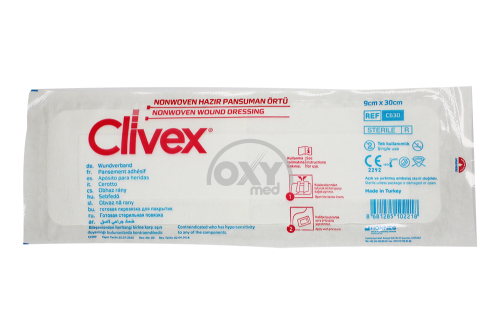 product-Bandaj o'chirildi. Clivex 9 sm x 30 sm