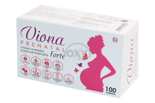 product- Viona Prenatal Forte No. 100 yorlig'i.