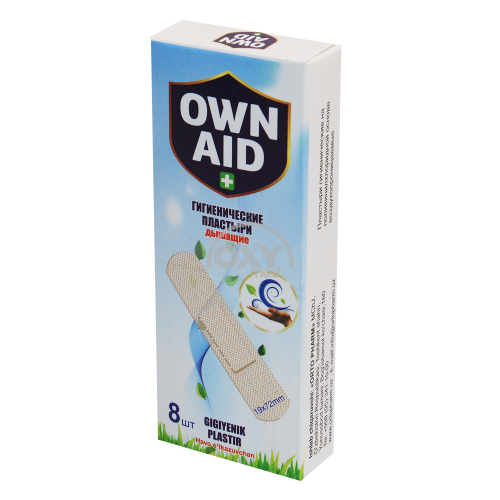 product-Пластыри гигиенические OWN AID поливинилхлоридные, дышащие 19*72 мм №8