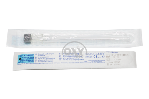 product-Иглы спинальные с направляющей иглой 27G/22G Quinc