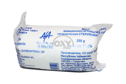 product-Paxta momig'i med.hygr. gigienik o'chirildi 250g