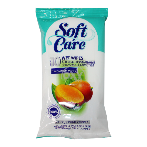 product-Салфетки влажные Soft care манго №10