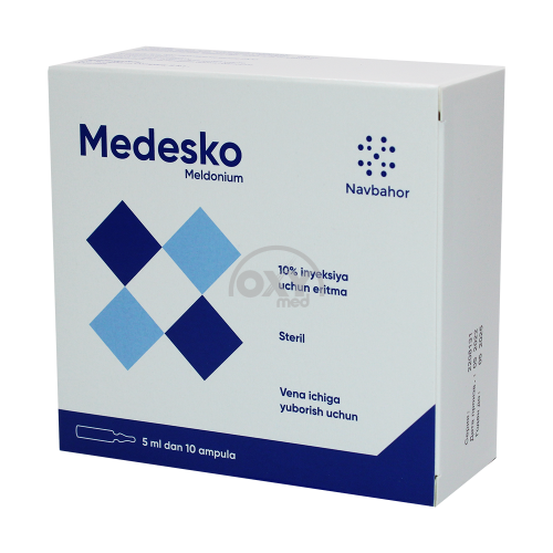 product-Medesko 100 mg/ml 5 ml No 10 eritmasi d/i.