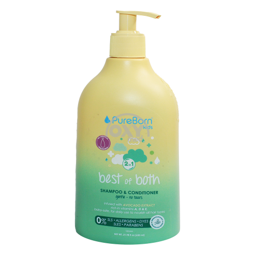 product-Шампунь-кондиционер "PureBorn kids" 2в1 650 мл