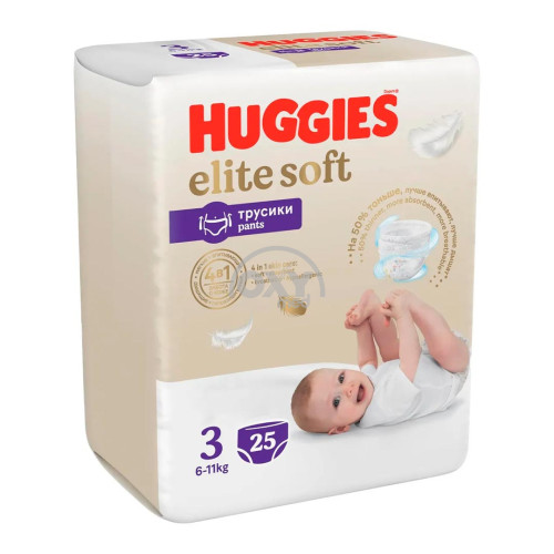 product-408 Huggies Elite Yumshoq taglikli panties r.#3 No.25