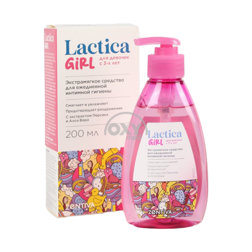 product-Лосьон для интимной гигиены ежедневный Lactica Girl 200мл