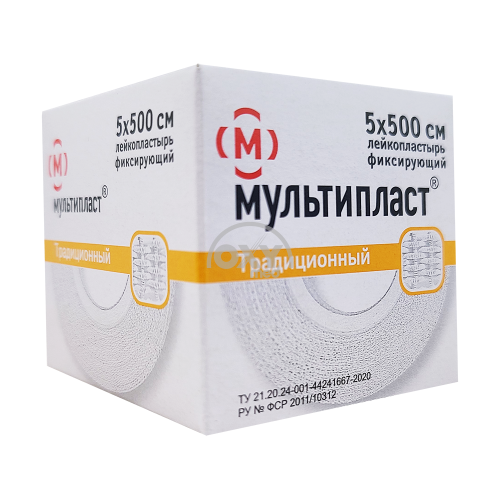 product-Лейкопластырь фиксирующий нестерильный Мультипласт 5см*500см