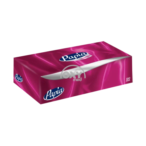 product-Салфетки бумажные для лица PAPIA 2х слой №100